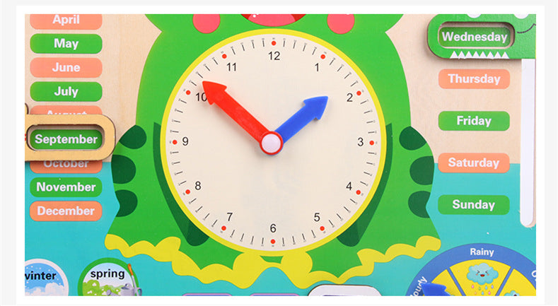 Baby Calendar Clock