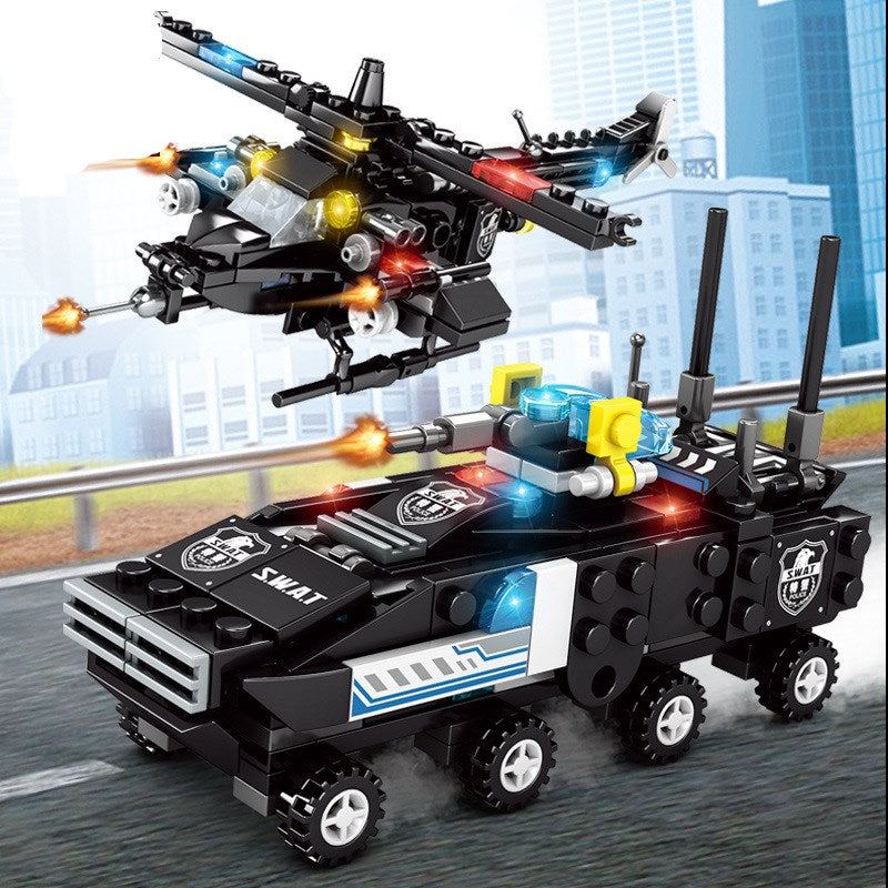 Police Building Block Set
