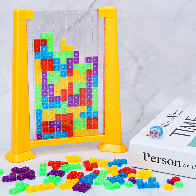 3D Three Dimensional Acrylic Building Block Puzzle