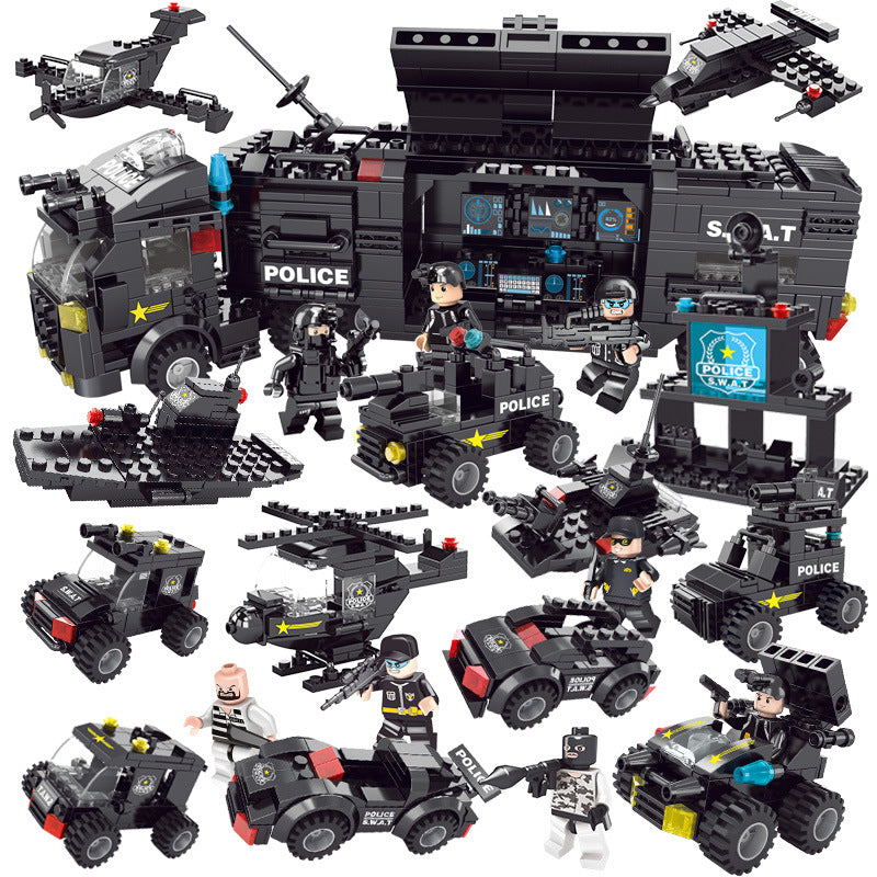 Police Building Block Set
