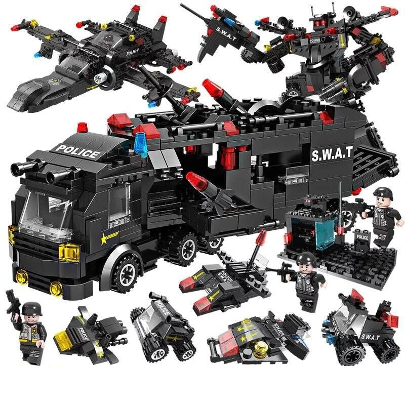Police Building Block Set