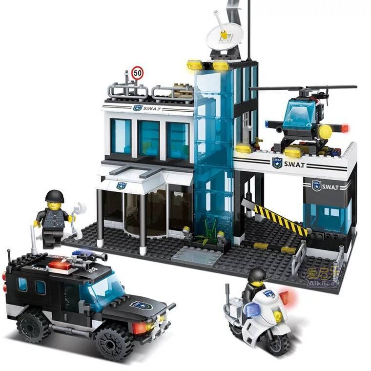 Police Building Block Set
