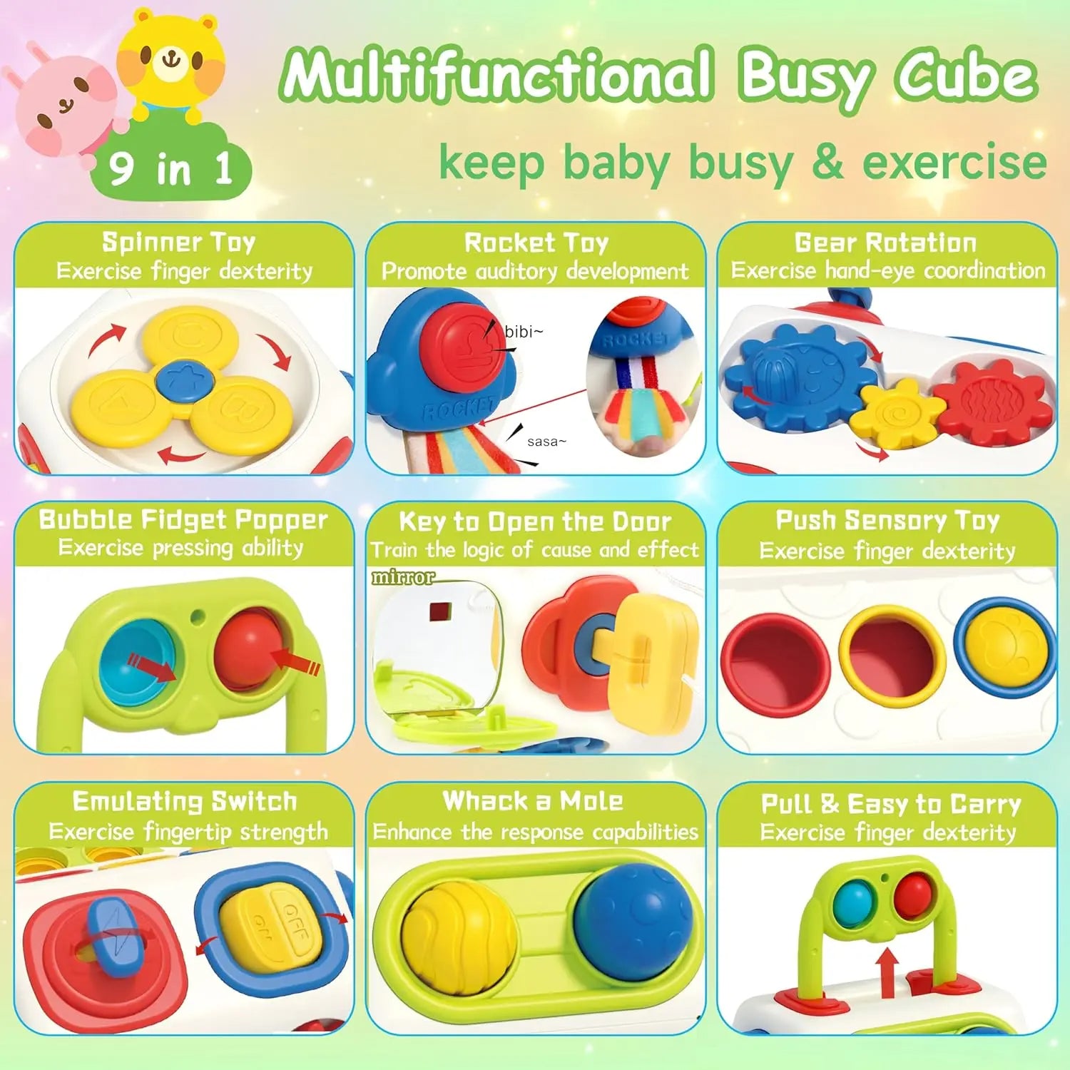 Montessori Sensory Toys For Toddlers
