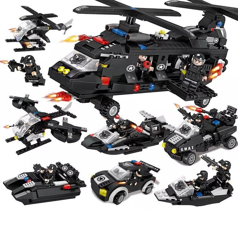 Police Building Block Set