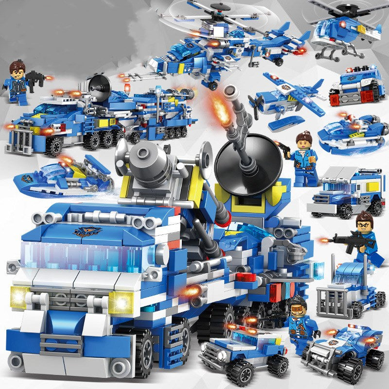 Police Building Block Set