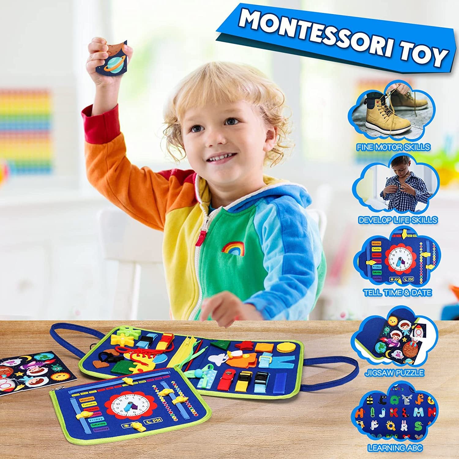 Felt Learning Board