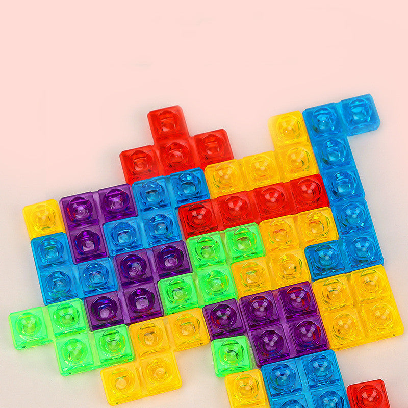 3D Three Dimensional Acrylic Building Block Puzzle