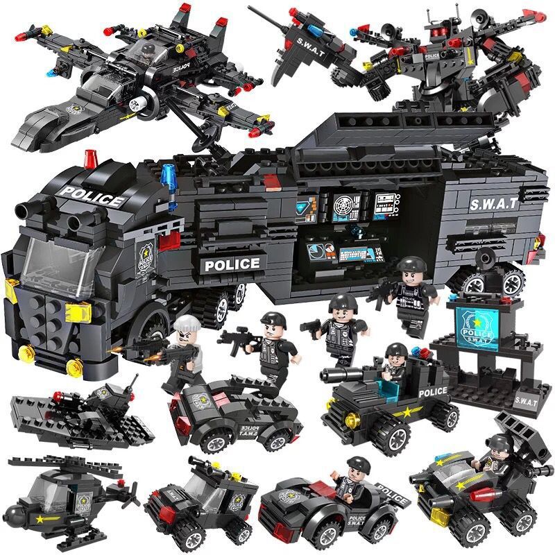 Police Building Block Set