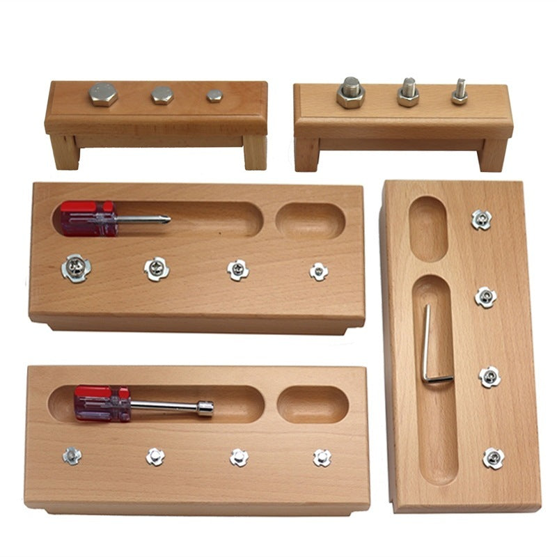 Montessori Screw Driver Board for kids