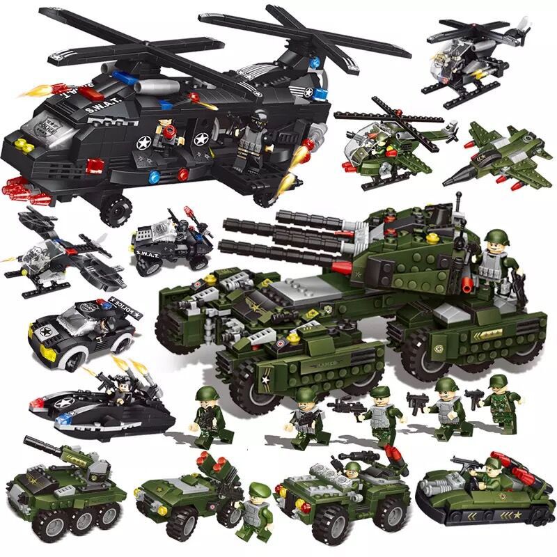 Police Building Block Set